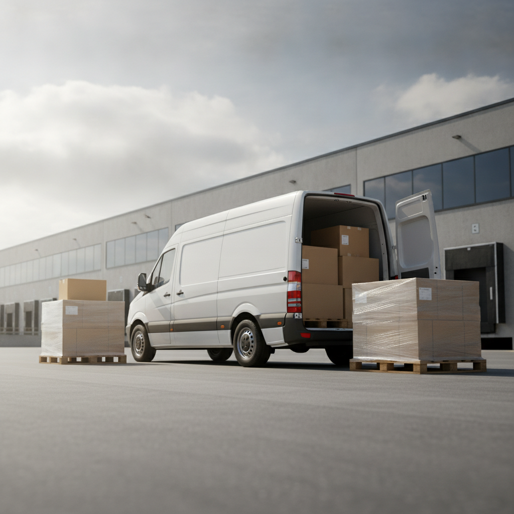 Commercial Delivery no faces and no text